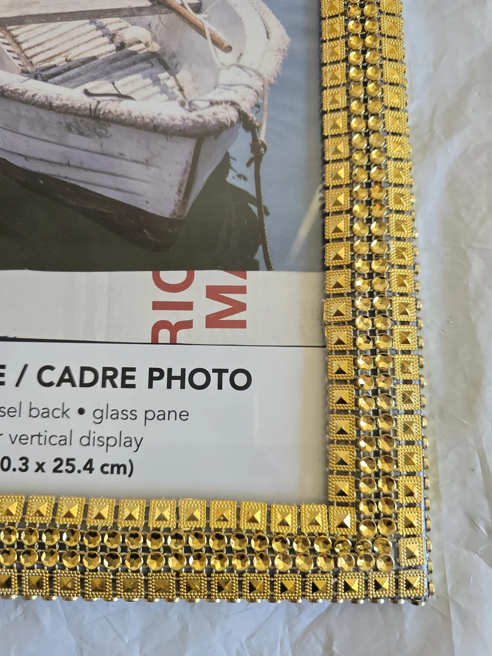 Gold Decorative 8x10 Photo Frame - Elegant Home Accent New Handmade